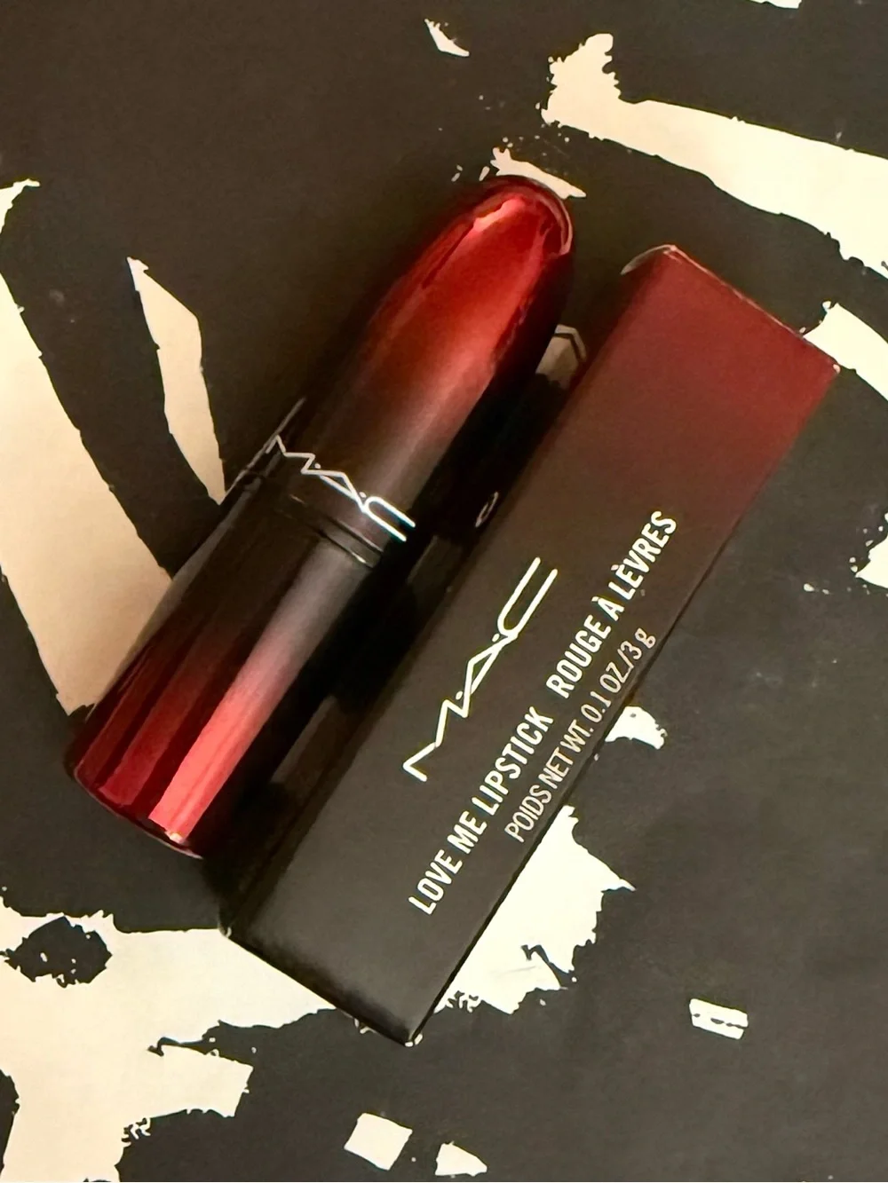 MAC Cosmetics Limited Edition Love Me Lipstick in E for Effortless, 0.1 oz / 3 g